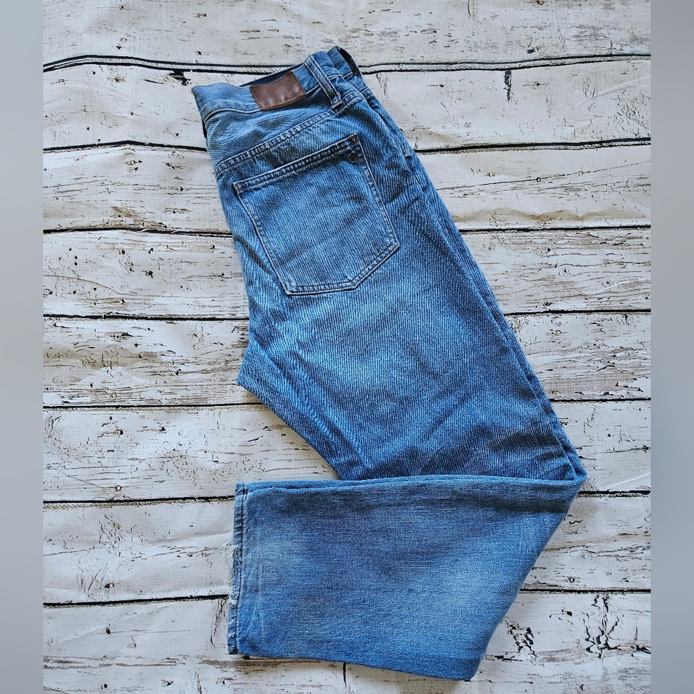 Madewell Women's Straight Leg Blue Jeans
